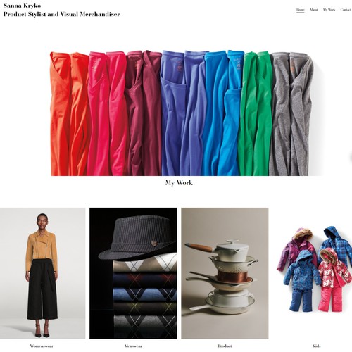 Website - Product Stylist and Visual Merchandiser