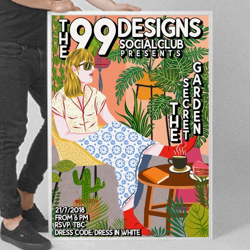 the 99designs socialclub