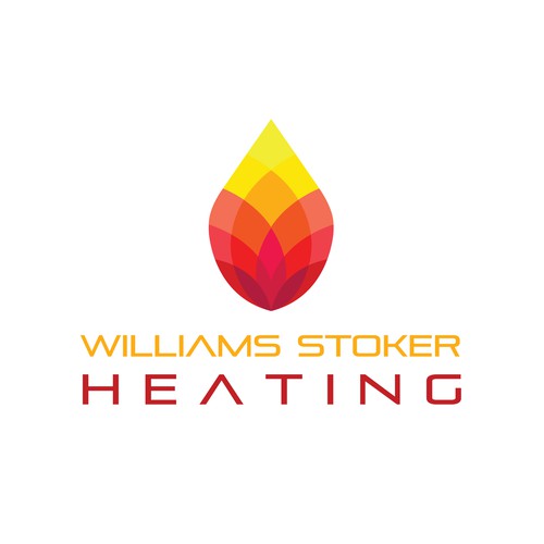 Heating logo design