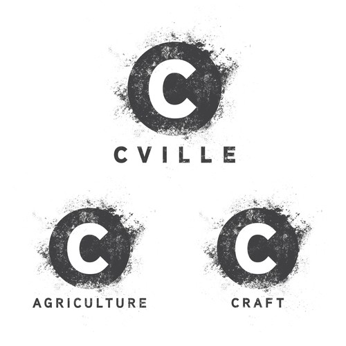 "Cville" Logo creation: become a Virginia community's unique identfier