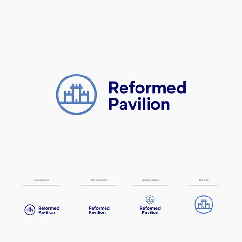 logo for Reformed Pavilion / media - magazine