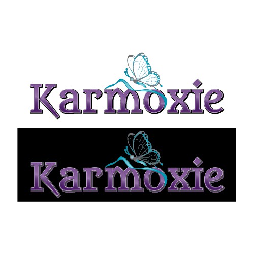Create new logo concept for Karmoxie showing we care about sharing knowledge