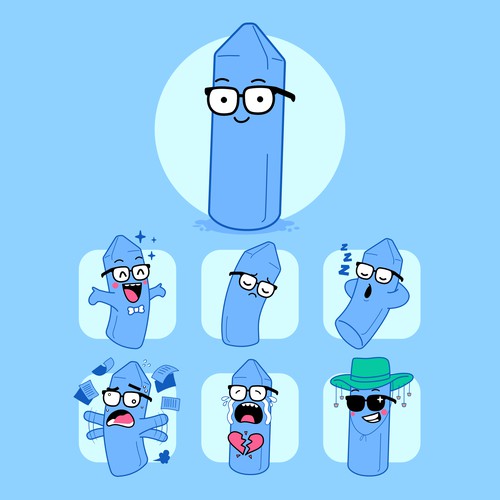 Character Design  Chalky