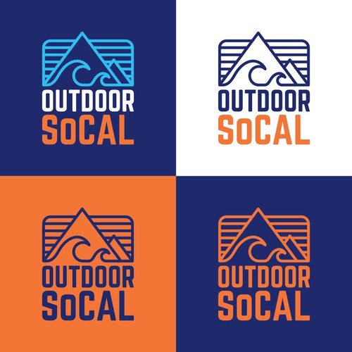 Logo design for an outdoor adventure guide company
