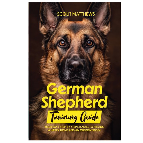 Book cover for German Shepherd Training Guide