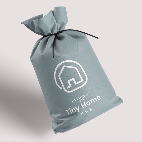 Cute logo design for a tiny house business
