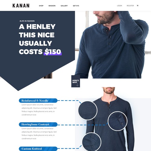 Kanan Landing page