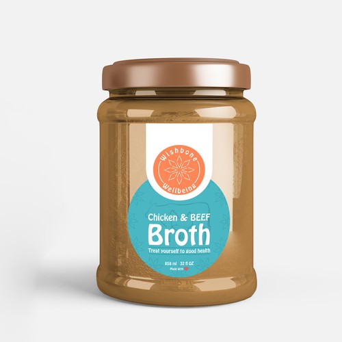 Wishbone Broth Lable
