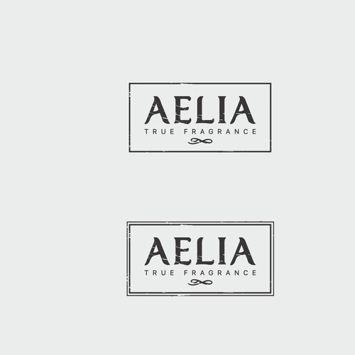 Fun, bold logo for Aelia fragrances