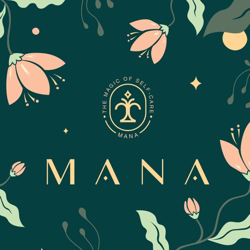 Logo for a wellness brand