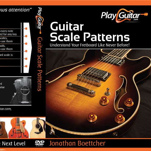 Dvd cover guitar courses 