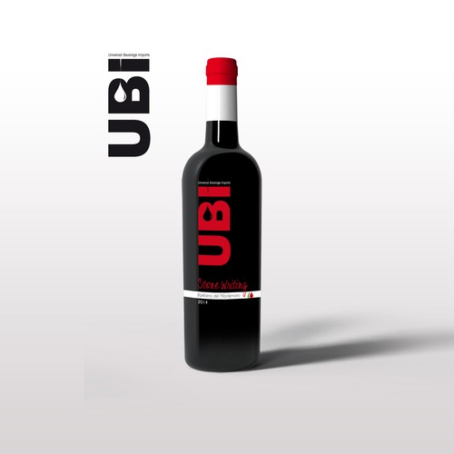 wine label design