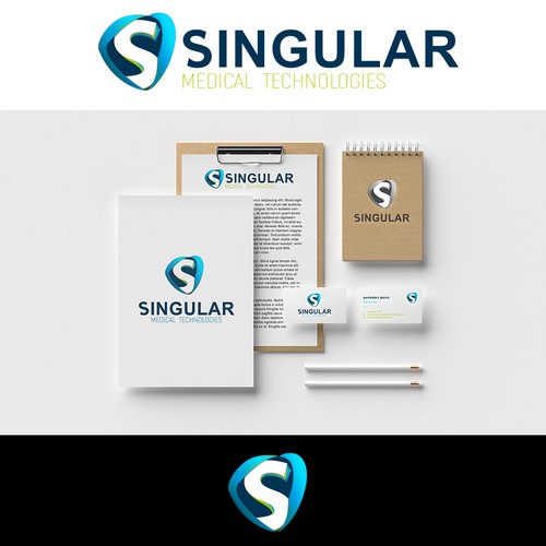 Singular logo design