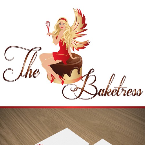 Create a logo design for The Baketress!  A super magical, sugar and spice, fun new baking company!