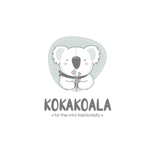 Logo for a kids brand Kokakoala