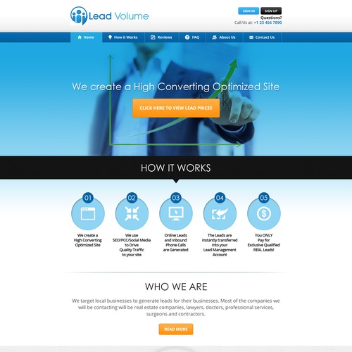 Create a Killer Landing Page Site for Lead Volume