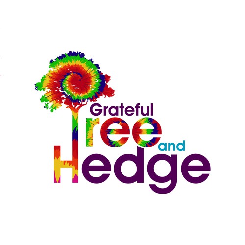 Grateful Tree and Hedge logo design