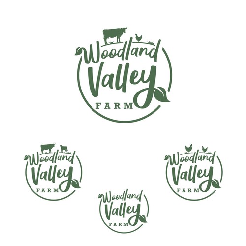 Woodland Valley Farm Logo