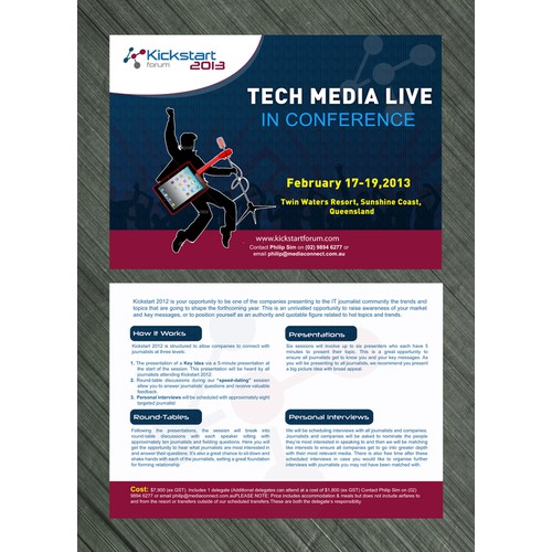 Create the next brochure design for MediaConnect