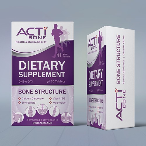 Dietary supplement product packaging