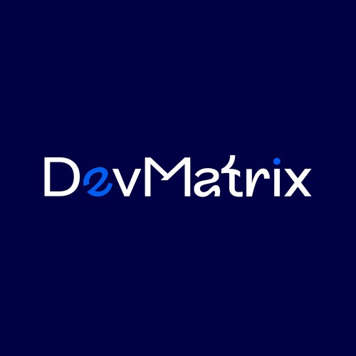 DevMatrix — Modern Technology Logo Design 🚀