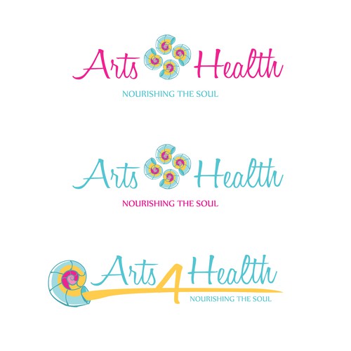 Design a captivating joyful logo for arts 4 health! Open for yourinspiration