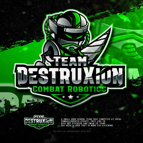 High School Combat Robotics Team needs SUPER COOL logo