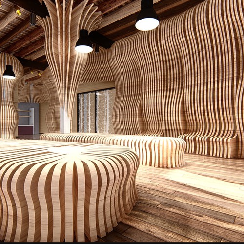 Room2Connect Community Space Interior