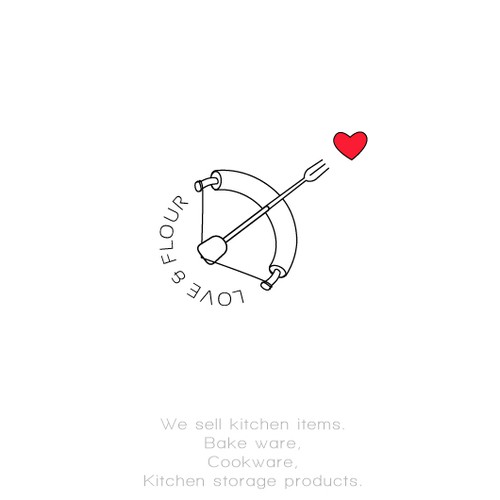 Design a fun and modern logo for kitchen products