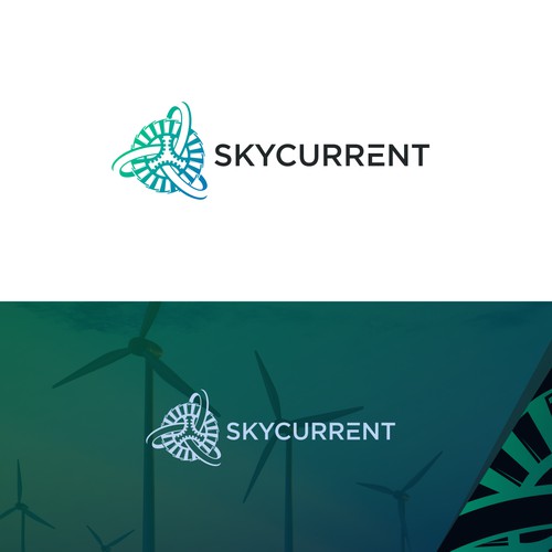 Logo concept for Sky Current