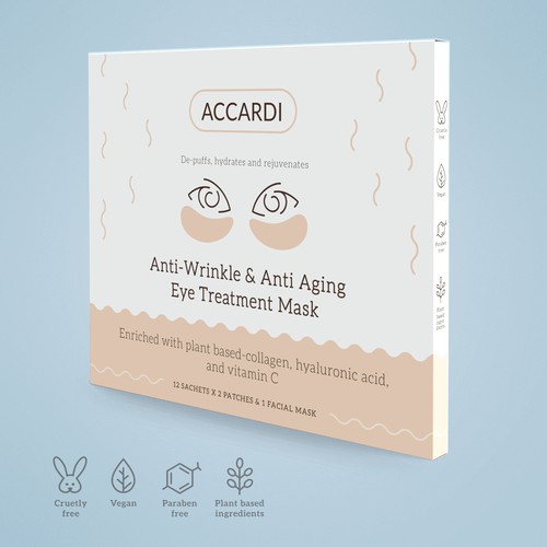 Eye Treatment Mask box