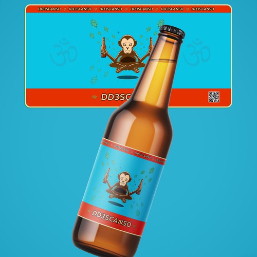 Beer label design