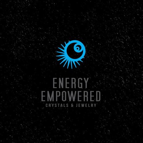 Crystals and jewelry company logo