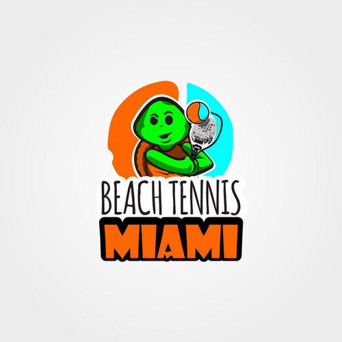 Logo for Beach Tennis Miami