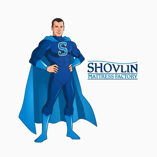 Make a Sleep hero for Shovlin Mattress Factory!