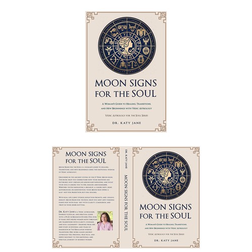 Design a book cover for Moon Signs for the Soul