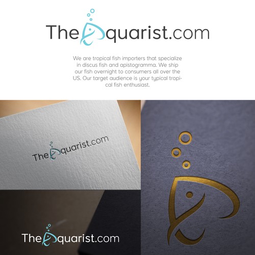 Simple and Meaningful logo design for TheAquarist.com