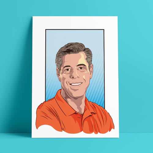 Portrait - Vector Illustration