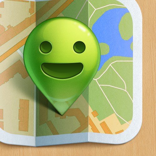 Map app icon