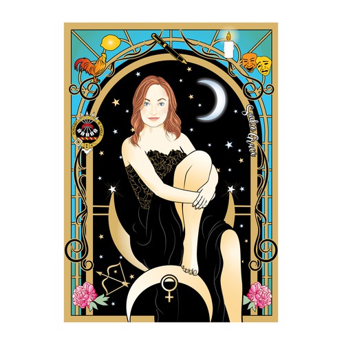 Tarot Card Illustration
