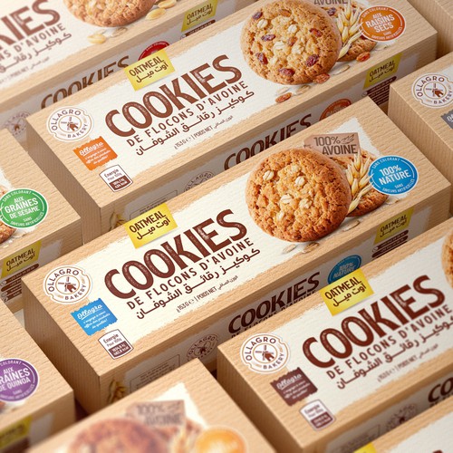 Cookies Oatmeal | Packaging Design