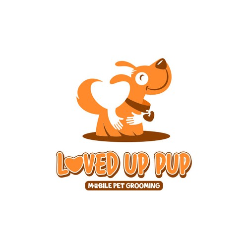 logo concept for mobile pet grooming