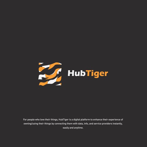 Logo design for HubTiger