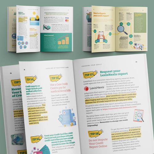 Engaging, colourful, and user-friendly book layout