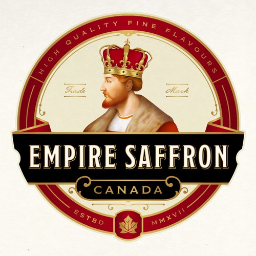 EMPIRE SAFFRON LOGO DESIGN