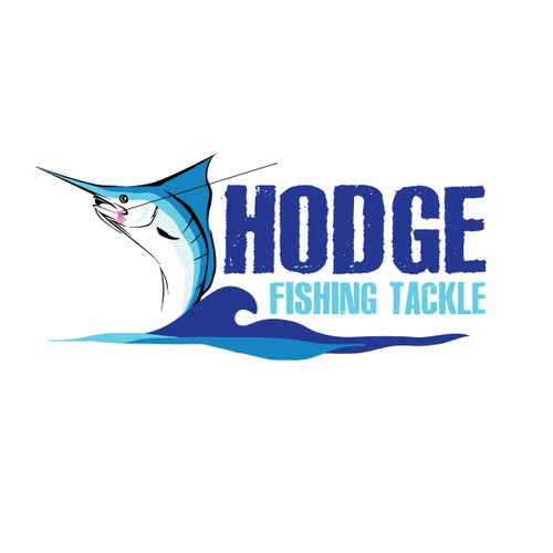 Create the next logo for HODGE FISHING TACKLE