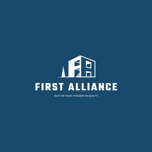 Logo design for construction business.