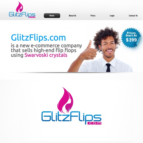Help GlitzFlips.com with a new logo