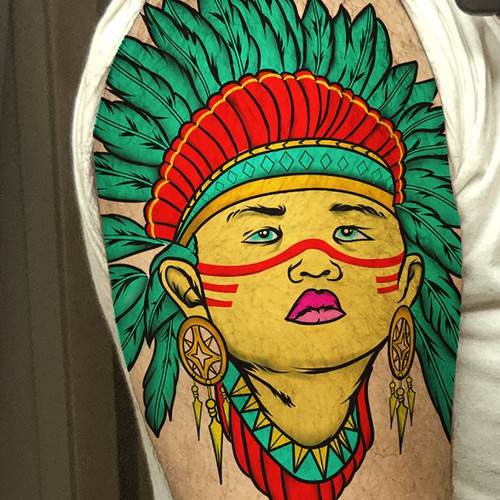 tatto native america