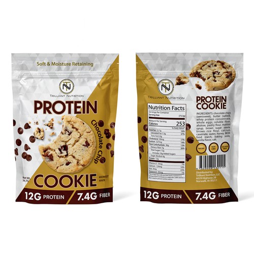 Protein Cookie Package Design Contest